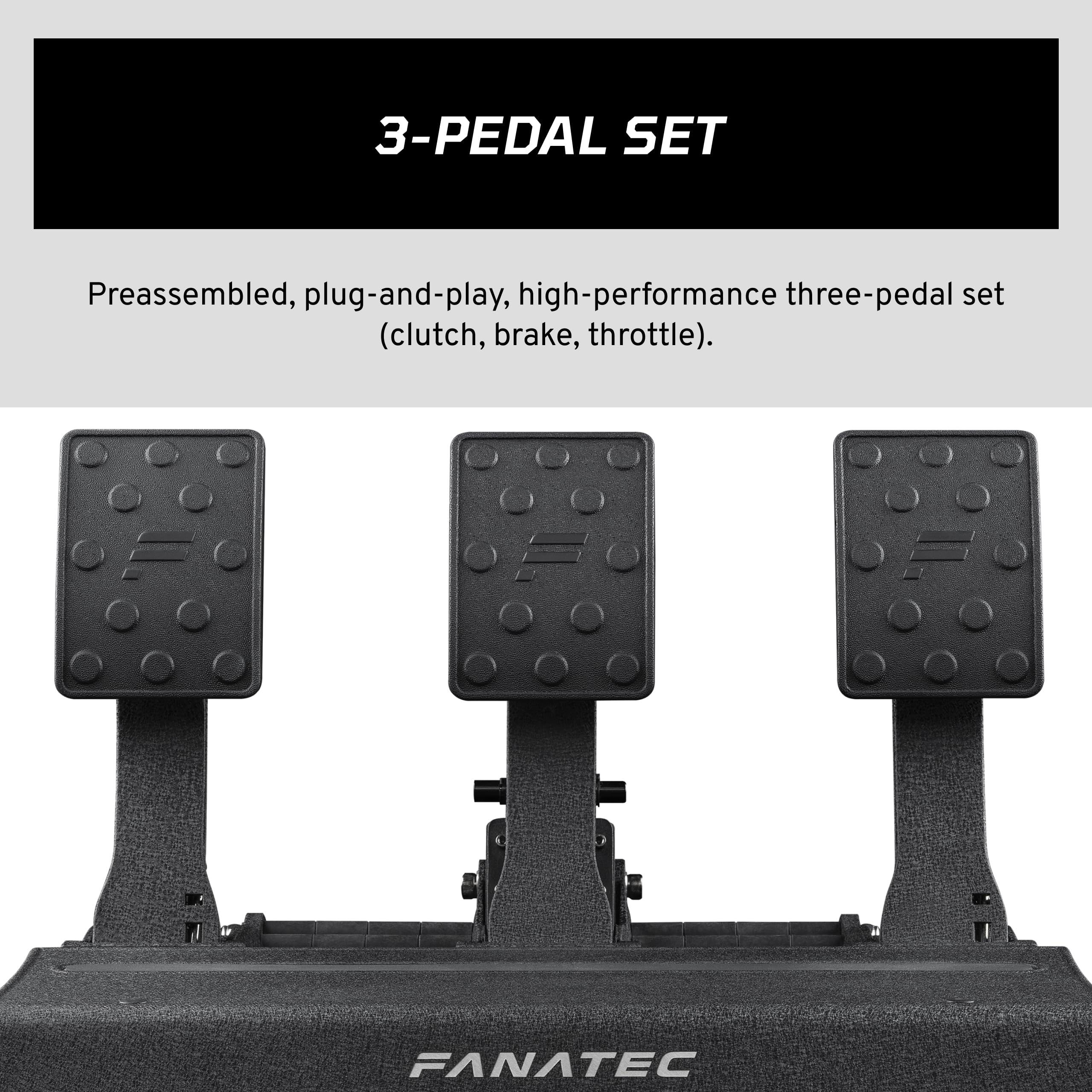 FANATEC CSL Elite Pedals ペダル Amazon.com: Fanatec Sim Racing CSL Elite Pedals V2 – 3-Pedal